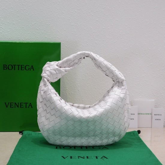 Replica Bottega Veneta 4682 dlz1757526733213 Buddha Luxury Replica Bottega Veneta Bv Jodie Teen Bag White Uk - 4682 - Buddha Luxury
