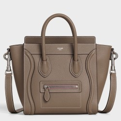 Celine Nano Luggage Tote Bagin Souris Uk