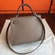 Replica Hermes 6239 dlz1757526397471 Buddha Luxury Replica Etoupe Epsom Luxury Hermes Kelly 32Cm Sellier Elegant Tote Uk - 6239 - Buddha Luxury