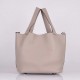 Replica Grey Hermes Picotin Lock Handbag Uk - 6566 - Buddha Luxury