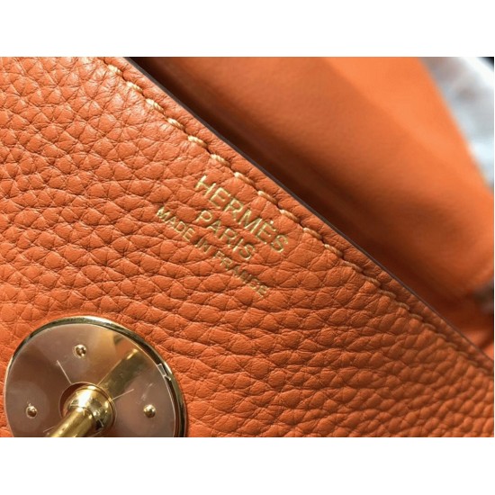 Replica TopHermes Lindy 30cm bag in orange shade UK replica TopHermes Lindy 30cm bag in orange shade UK