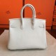 Replica Hermes 5961 dlz1757527540541 Buddha Luxury Replica Premium White Hermes Birkin 25Cm Handbag Uk - 5961 - Buddha Luxury