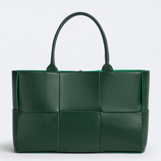 replica Bottega Veneta Arco Medium Tote Green UK
