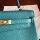 Replica Malachite Clemencehermes Kelly 25Cm Retourne Tote Uk - 6457 - Buddha Luxury