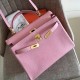 Replica Hermes 6108 dlz1757526943831 Buddha Luxury Replica Pink Clemence Hermes Kelly Retourne 28Cm Feminine Handbag Uk - 6108 - Buddha Luxury