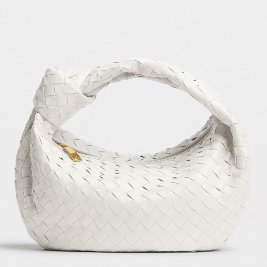 Replica Bottega Veneta 4682 dlz1757526733213 Buddha Luxury Replica Bottega Veneta Bv Jodie Teen Bag White Uk - 4682 - Buddha Luxury