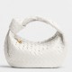 Replica Bottega Veneta 4682 dlz1757526733213 Buddha Luxury Replica Bottega Veneta Bv Jodie Teen Bag White Uk - 4682 - Buddha Luxury