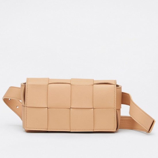 Replica Bottega Veneta 4853 dlz1757525055124 Buddha Luxury Replica Bottega Veneta Cassette Belt Bag Beige Uk - 4853 - Buddha Luxury