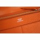 Replica Hermes 6524 dlz1757525010064 Buddha Luxury Replica Orange Designer Hermes Dogon Combine Wallet Uk - 6524 - Buddha Luxury