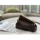 Replica Fendi First Medium Bag In Dark Brown Nappa Leather Uk - 7050 - Buddha Luxury