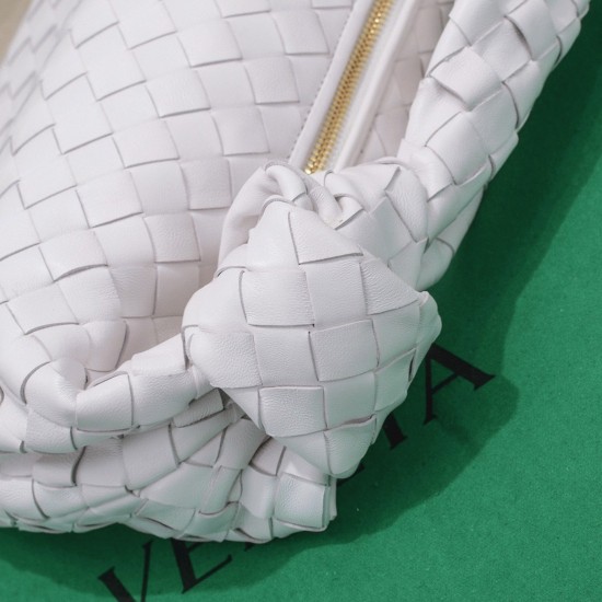Replica Bottega Veneta 4682 dlz1757526733213 Buddha Luxury Replica Bottega Veneta Bv Jodie Teen Bag White Uk - 4682 - Buddha Luxury
