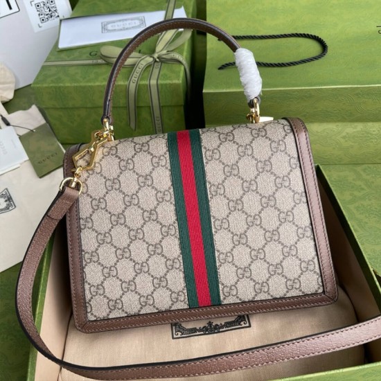 Replica Gucci Bamboo 1947 Jumbo Gg Small Top Handle Bag Uk - 7163 - Buddha Luxury