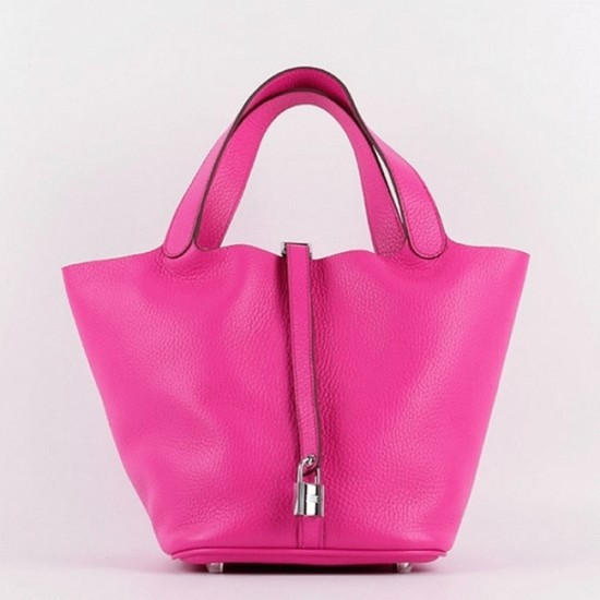Replica Rose Redhermes Picotin Lock Handbag Uk - 6554 - Buddha Luxury