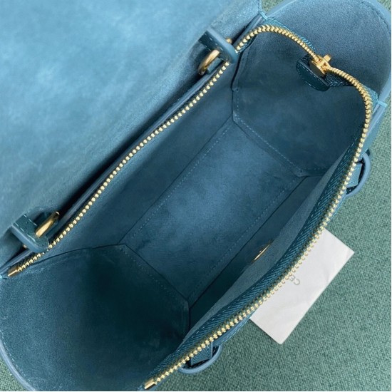 Replica Celine Belt Nano Bag Imitation In Prussian Blue Uk
