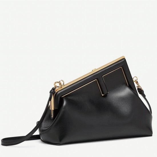 Replica Top Qualityfendi First Medium Bag In Black Nappa Leather Uk Replica Top Qualityfendi First Medium Bag In Black Nappa Leather Uk