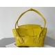 Replica bottega Veneta Arco Small Bag In Yellow Intrecciato Leather Uk - 4654 - Buddha Luxury
