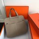 Replica Hermes 6544 dlz1757524963686 Buddha Luxury Replica Grey Aaa Hermes Halzan Elegant Leather Tote Uk - 6544 - Buddha Luxury