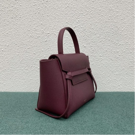 Replica Celine Belt Nano Bagin Bordeaux Uk - 4959 - Buddha Luxury