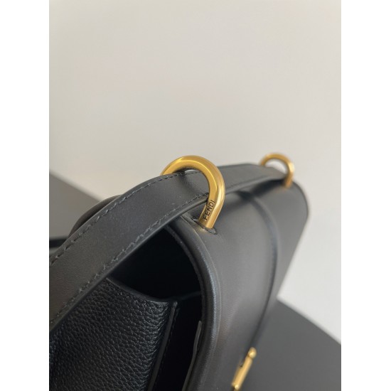 replica Top Quality Fendi C&rsquo;mon Medium Bag in Black UK