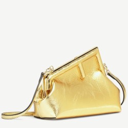 Top Quality Fendi First Small Bag In Gold UK