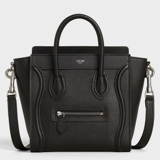 Replica Celine Nano Luggage Tote Bag In Black Uk Replica Celine Nano Luggage Tote Bag In Black Uk