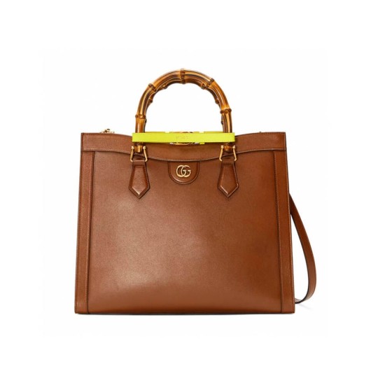 Replica Gucci 7244 dlz1757526988201 Buddha Luxury Replica Gucci Diana Medium Tote Bag Uk - 7244 - Buddha Luxury