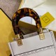Replica Fendi 7018 dlz1757526318243 Buddha Luxury Replica Fendi Mini Sunshine Shopper Bag In White Leather Uk - 7018 - Buddha Luxury