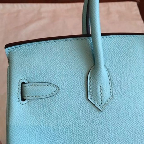 replica Blue Atoll Hermes Birkin 25CM High-End UK