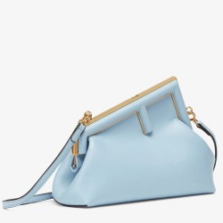 Top Qualityfendi First Small Bag In Light Blue Uk