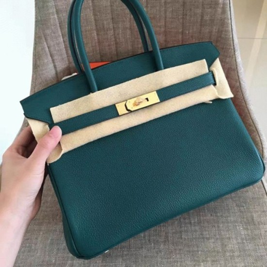 Replica Hermes 6506 dlz1757525079405 Buddha Luxury Replica Hermes Birkin 30Cm Bag In Malachite Shade Uk - 6506 - Buddha Luxury