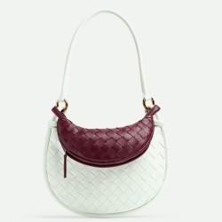 Bottega Veneta Gemelli Small Bag Glacier/Barolo UK