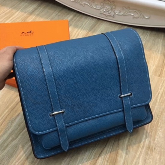 replica Blue Jean Hermes Steve Messenger Bag UK