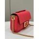 Replica Fendi Baguette Chain Midi Bag In Red Uk - 6994 - Buddha Luxury