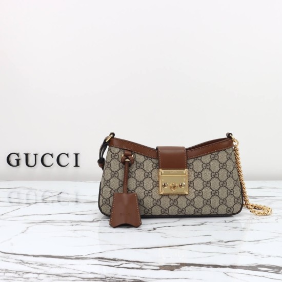 Replica Gucci 7534 dlz1757525150895 Buddha Luxury Replica Gg Padlock Small Shoulder Bag Uk - 7534 - Buddha Luxury