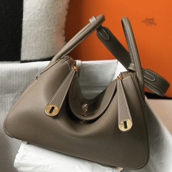 Replica Hermes 6455 dlz1757525234907 Buddha Luxury Replica Hermes Lindy 30Cm Bag In Taupe Color Uk - 6455 - Buddha Luxury