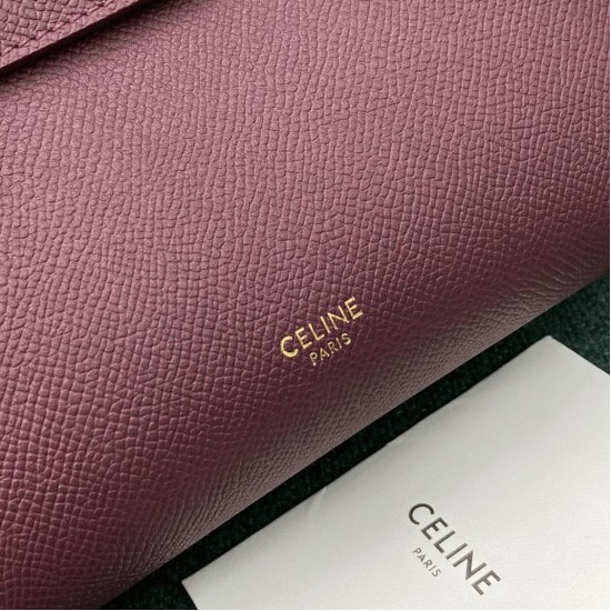 Replica Celine Belt Nano Bagin Bordeaux Uk - 4959 - Buddha Luxury