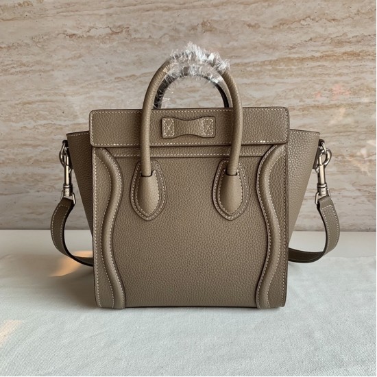 Replica Celine Nano Luggage Tote Bagin Souris Uk - 8009 - Buddha Luxury