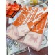 Replica Faux Hermes Avalon Epopee Blanket In Mandarine Wool And Cashmere Uk