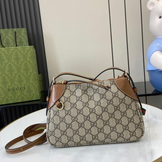 Replica Gucci 7157 dlz1757527595452 Buddha Luxury Replica Gg Emblem Small Shoulder Bag Uk - 7157 - Buddha Luxury