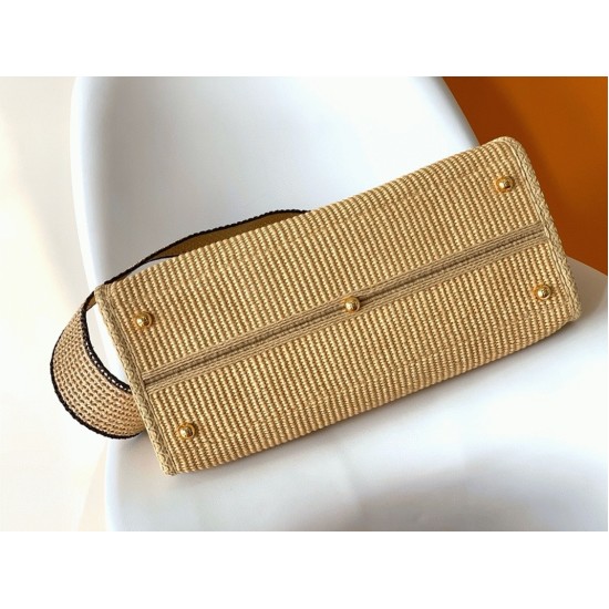 Replica Top Qualityfendi Sunshine Medium Tote Bag In Black And Natural Straw Uk Replica Top Qualityfendi Sunshine Medium Tote Bag In Black And Natural Straw Uk