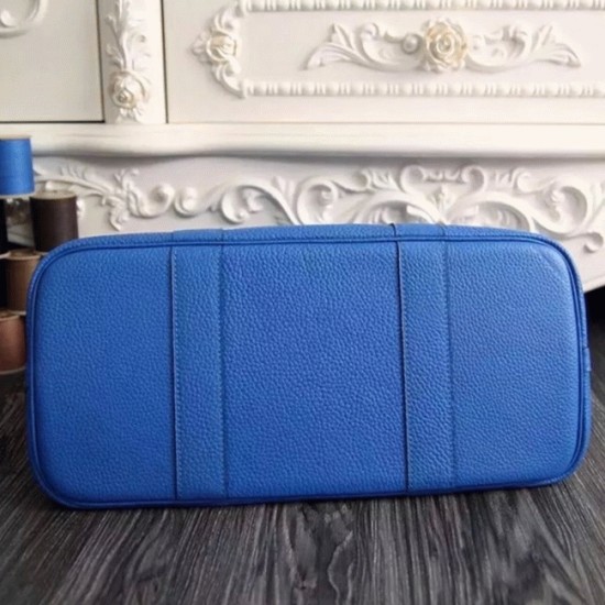 replica Blue Top Hermes Garden Party 30cm Stylish Bag UK