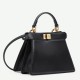 Replica Fendi Peekaboo Iseeu Petite Bag In Black Nappa Leather Uk - 7010 - Buddha Luxury