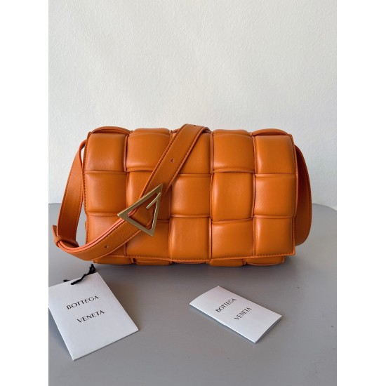 Replica Faux Bottega Veneta Padded Cassette Bag In Orange Uk - 4707 - Buddha Luxury