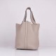 Replica Grey Hermes Picotin Lock Handbag Uk - 6566 - Buddha Luxury
