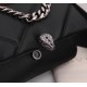 Replica Bvlgari Serpenti Cabochon Mini Bag Black Calfskin Uk - 4536 - Buddha Luxury