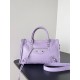 Replica Balenciaga 4544 dlz1757527234631 Buddha Luxury Replica Balenciaga Le City Small Bag Lilas Arena Lambskin Uk - 4544 - Buddha Luxury
