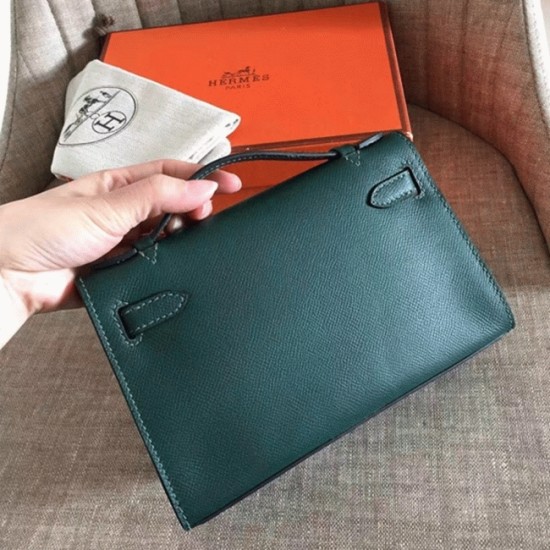Replica Hermes 6473 dlz1757525215610 Buddha Luxury Replica Malachite Epsom Aaa Hermes Kelly Pochette Green Toned Purse Uk - 6473 - Buddha Luxury