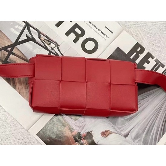 Replica Bottega Veneta 4729 dlz1757526376887 Buddha Luxury Replica Bottega Veneta Cassette Belt Bag Red Uk - 4729 - Buddha Luxury