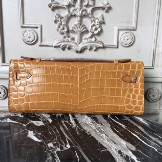 Replica Camarel Crocodilehermes Kelly Cut Clutch Rich Color Handbag Uk - 6071 - Buddha Luxury