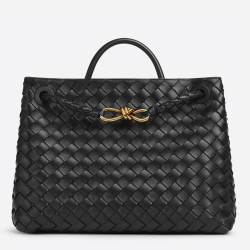Bottega Veneta Medium Andiamo Bag Black Uk